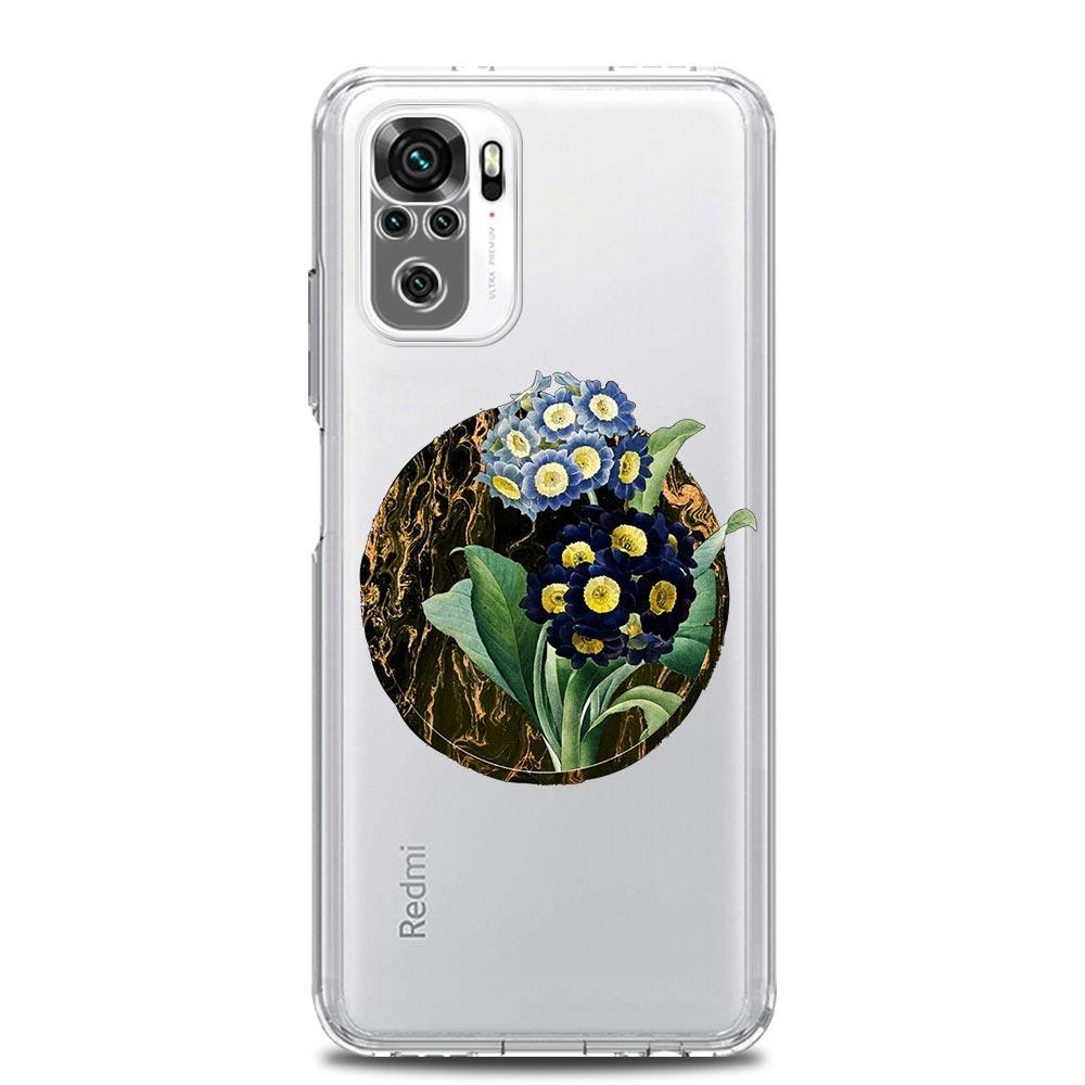 

Vintage Flower Botanical Marble New Clear Phone Case For Xiaomi Redmi Note 12 11 9S 9 8 10 Pro+ 7 8T 9C 9A 8A K40 Gaming Cover Redmi 9A