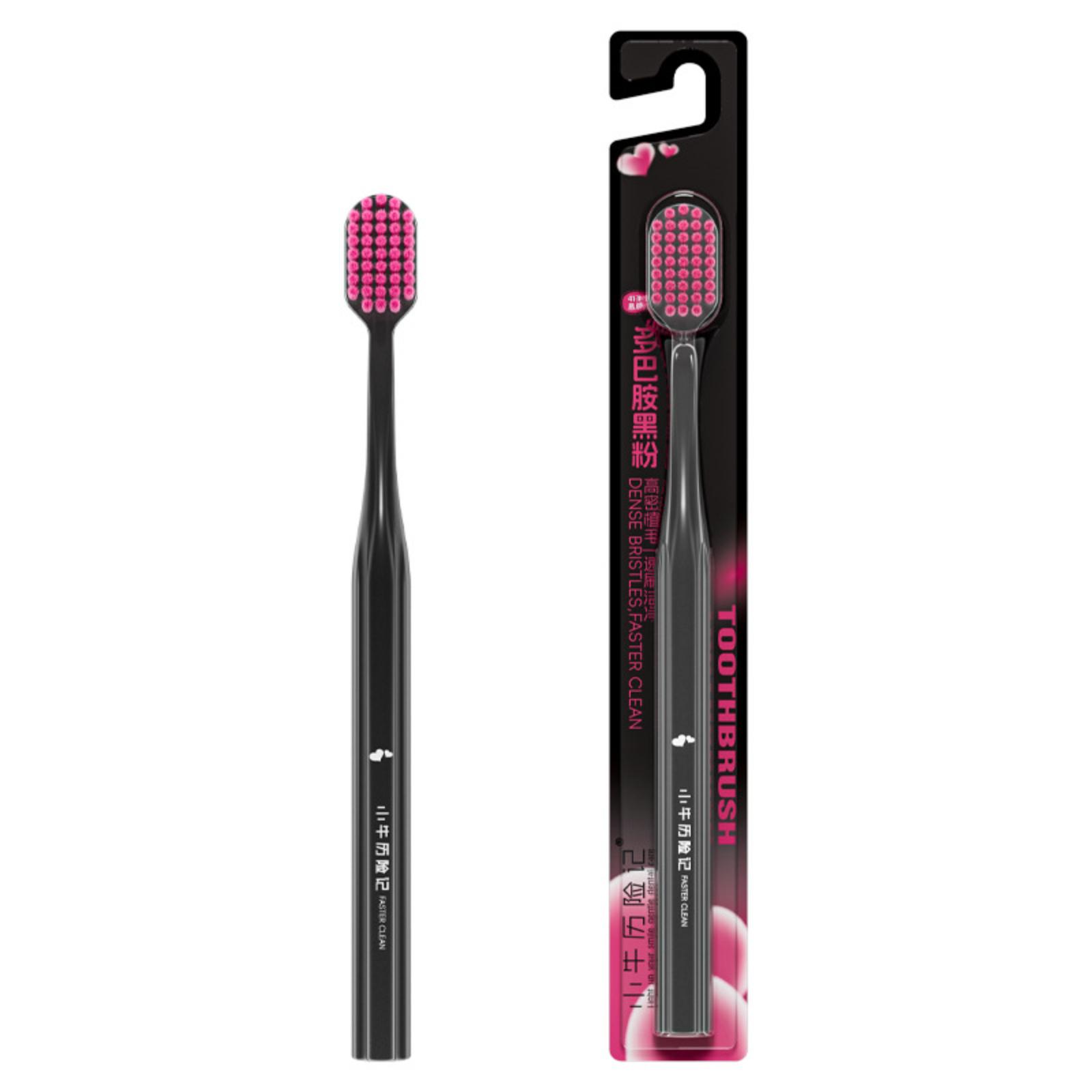 Adult Toothbrush Soft Bristles Wide High Density Individually Wrapped 3 Pack One Size