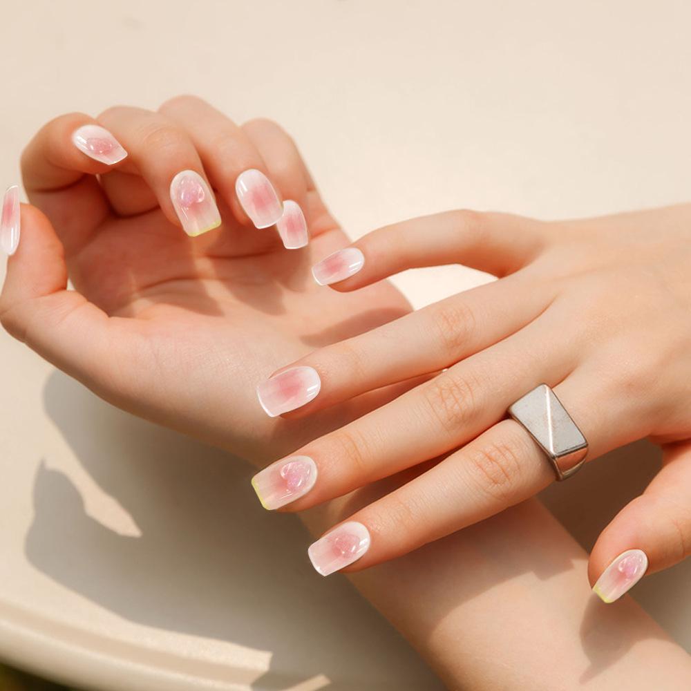 

Rhinestone-Embellished Soft Nail Tips: Ready-to-Wear Women s Manicure