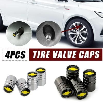 Bouchon de Valve de Pneu de Roue de Voiture Couvercle Anti-fuite d'Air pour Cruze Captive Silverado Sail Orlando Traverse Spark Equinox Malibu
