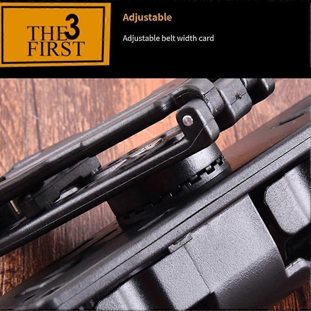 Automatic Spring Stick Waist Clip,Durable Belt Attachment Clip,Hands Free Holder