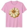 Watercolor White Pumpkin Fall Harvest TShirt Autumn Seasonal
