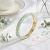 Classic Enamel Dropped Glaze Bangle Encrusted Oil Drop Bracelet Cloisonne Bracelet  Women Gifts