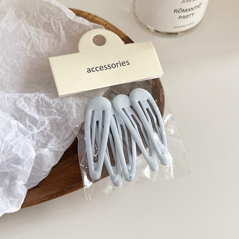 5 ks/sada Roztomilé bonbónové barvy tvar vodní kapky sponky do vlasů pro dívky sponky do vlasů BB sponky do vlasů pokrývky hlavy dětské vlasové doplňky dárek