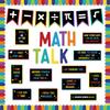 Colorful Math Talk Bulletin Board Set for Classroom Decorations Educational Math Posters Math Talk Bulletin Board Decorations for Elementary Middle