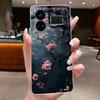 For Realme GT5 GT 5 240w Case Luxury Fashion Butterfly Flowers Clear Soft Silicone TPU Transparent Phone Case Back Cover Capas