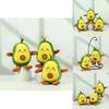 Adorable Four-inch Avocado Plush Toy Keychain Cute Backpack Charm Gift For Kids