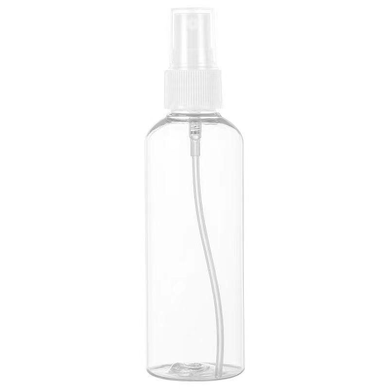 Clear Fine Mist Spray Bottle for Perfume or Toner - Portable, Press Type Plastic 