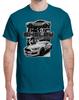 2016-20 Shelby GT350 Mustang Grau Auto Vollfarb Design T-Shirt