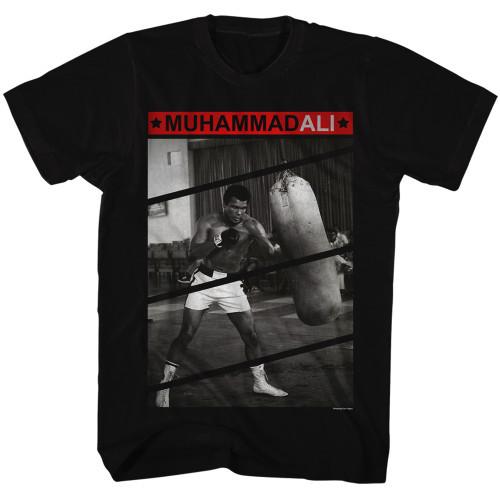 Muhammad Ali Black Adult TShirt Unisex T-Shirt M