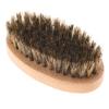 Men Brd Shaving   Brush Oval Brd Hair Clning Brush Mustache Portable   Comfortable Travel Home Use Wooden Handle