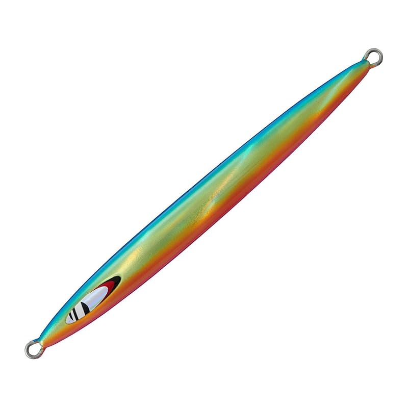 Металлическая джиг-приманка Major Craft, Jigpara Vertical Long Throw, 200 г, #116 Радужный (ультрафиолетовый)