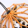 Soccer Kick Trainer Net with Soccer Locked Net Designs, Soccer Bungee Training Juggling Net Fits Soccer Size 3, 4, 5
