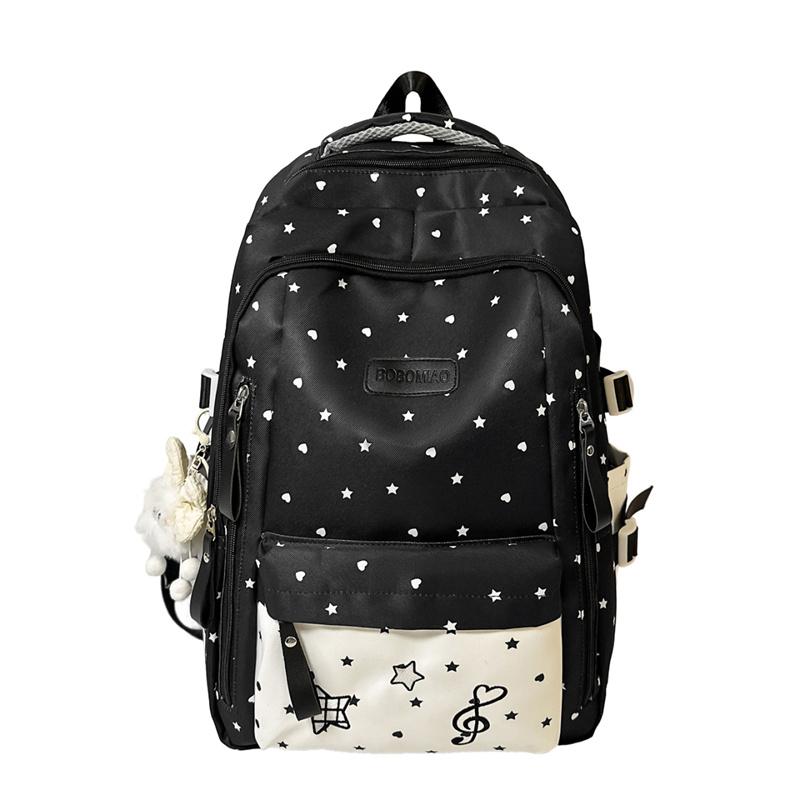 Star Junior High School Schoolbag Women s Backpack Lightweight Large Capacity Backpack