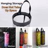 Mesh Hanging Plastic Grocery Bag Holder With Adhesive Wall Hooks Perfect For Kitchen Bathroom Home Storage