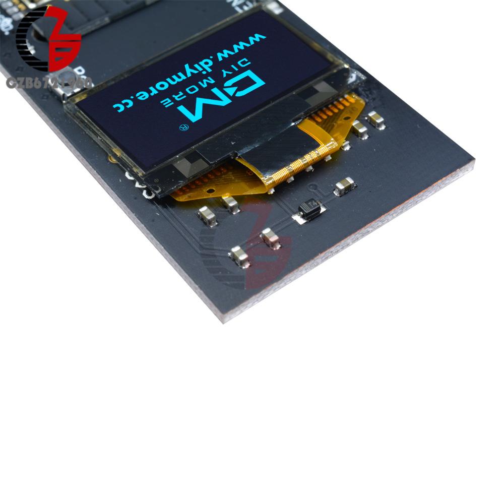 

ESP32 0.96 inch OLED Display Digital Wireless Wifi Bluetooth Development Board 18650 Lithium Battery Charging Module ESP-32