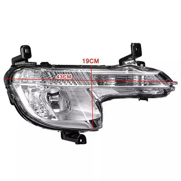 9673185980: Left Fog Light for 2011-2014 Left-Hand Drive Peugeot 508
