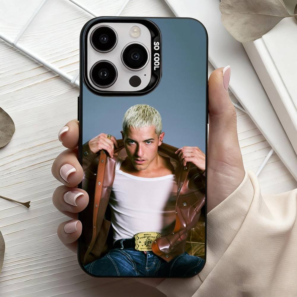 

Spanish-British Actor Taz Skylar Phone Case For iPhone17,16,15,14,13,12,11 Plus,Pro Max Candy Silver Plated Inside Cover iPhone14Plus