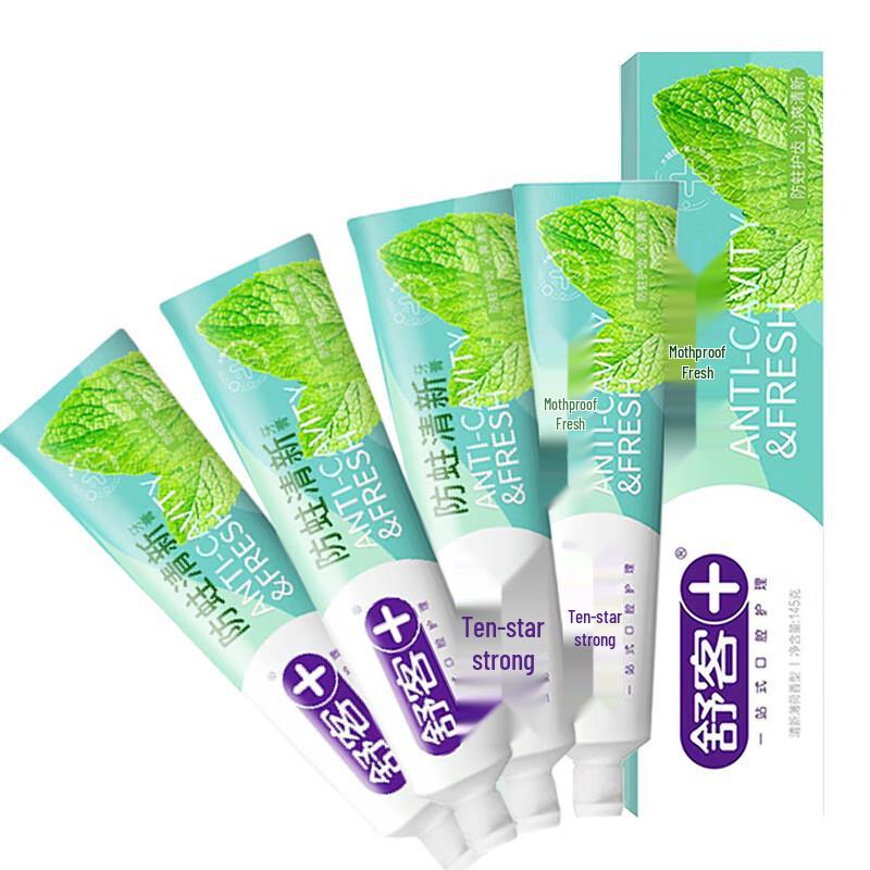 Shuke Refreshing Anti-Cavity Toothpaste Family Pack
