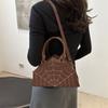 Niche Design Texture Bag Women's 2025 New Spider Web Versatile Casual Ins Foreign Style Shoulder Messenger Bag Tide