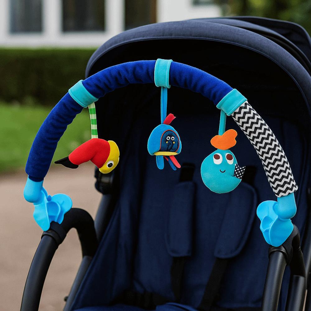 Early Education Crib Rattles Music Plush Toys Baby Sensory Hanging Rattles  Bebe Babies Toddlers