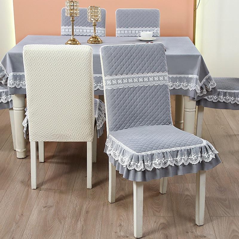 

Китайский чехол на стул Универсальный для четырех сезонов Чехол на табурет для обеденного стола Защитный чехол со спинкой Стеганый хлопковый чехол на стул 150cm * 200cm rectangular tablecloth