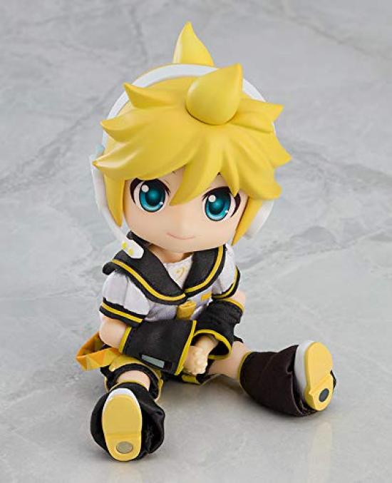 Nendoroid Doll Character Vocal Series 02 Kagamine Len and Plastic Painted Movable Figure Resale Non-Scale Fabric, Magnet,