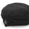 AVIREX Mini Bluza Polarowa Standardowa Robocza Czapka Golfowa De Gaulle Czapka, Męska (czarny)