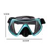 Púliàn Adult Tempered Glass Wide-View Diving Mask