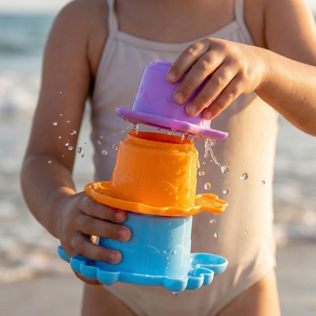 Bath Toys, Mold-resistant, Suitable For Bathtubs, Beaches, Swimming Pools, And Other Water Toys.