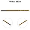 Miniature Drill Bit Set HSS with Shank Diameter of 2 35mm Perfect for DIY