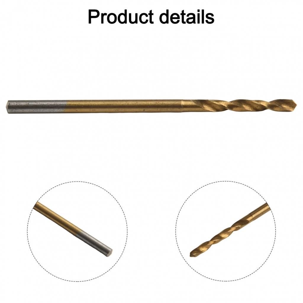 Miniature Drill Bit Set HSS with Shank Diameter of 2 35mm Perfect for DIY