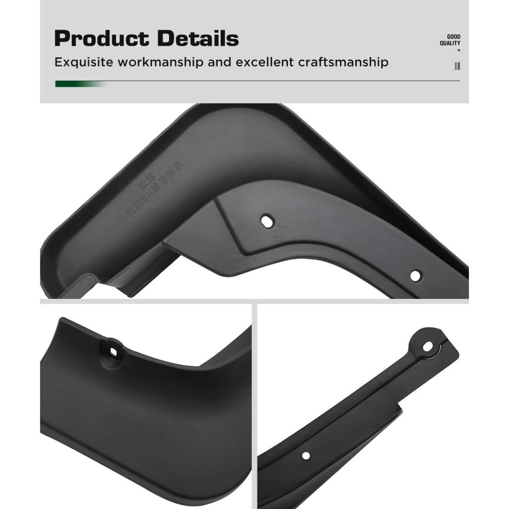 4PCS Car Mud Flaps Splash Guards Mudguards Car Mud Flaps Compatible with  MG HS 2018 2019 2020 2021 2022 2023