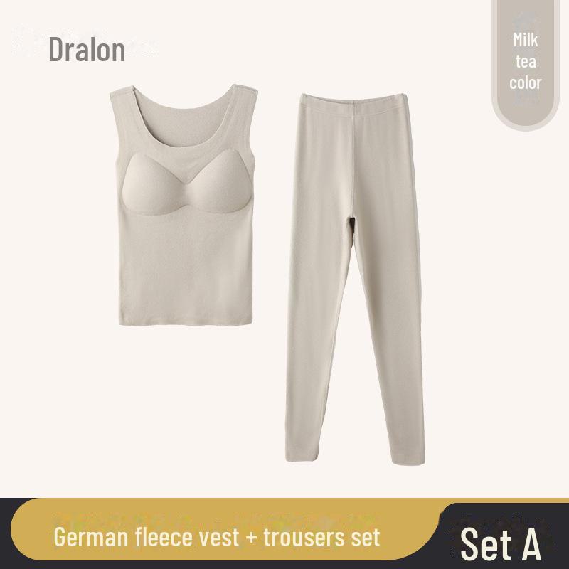 2023 Seamless Velvet-Lined Women's Warm Vest