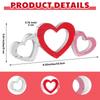 Heart Shape Table Decor Collectibles Craft Party Favors Housewarming Gift Unique Desk Ornament for Bedroom Anniversary Shelf