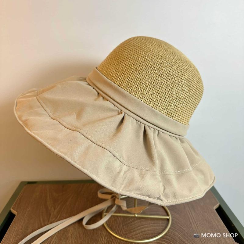 Meier Vinyl sun protection wide brim hat - women s beach uv protection fisherman hat - foldable sun hat with face coverage M(56-58cm) хаки