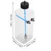 Remote Control Model Accessory Transparent Fuel Tank 700ml (for 5070CC RC Airplane)