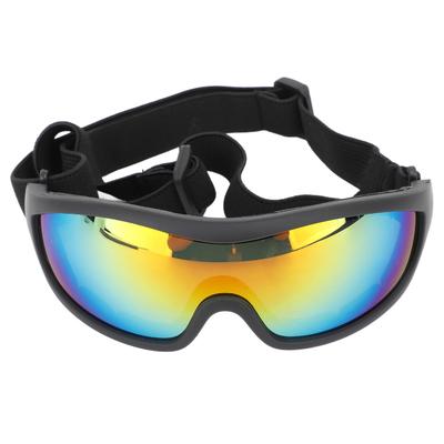 Hunde Sonnenbrille Schutzbrille UV Wind Staubschutz Haustierbrille Augenbekleidung mit verstellbarem Riemen für Hund Katze Rot