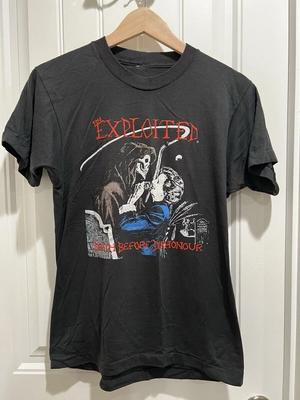 La maglietta da tour The Exploited Death Before Dishonour per adulti S-2345XL UU936