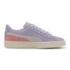 Puma Suede Classic Casual Low-Top Kids Skate Shoes Kids Sneaker Khaki Purple Pink 365073-27