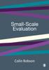 Kniha Small-Scale Evaluation : Principles and Practice