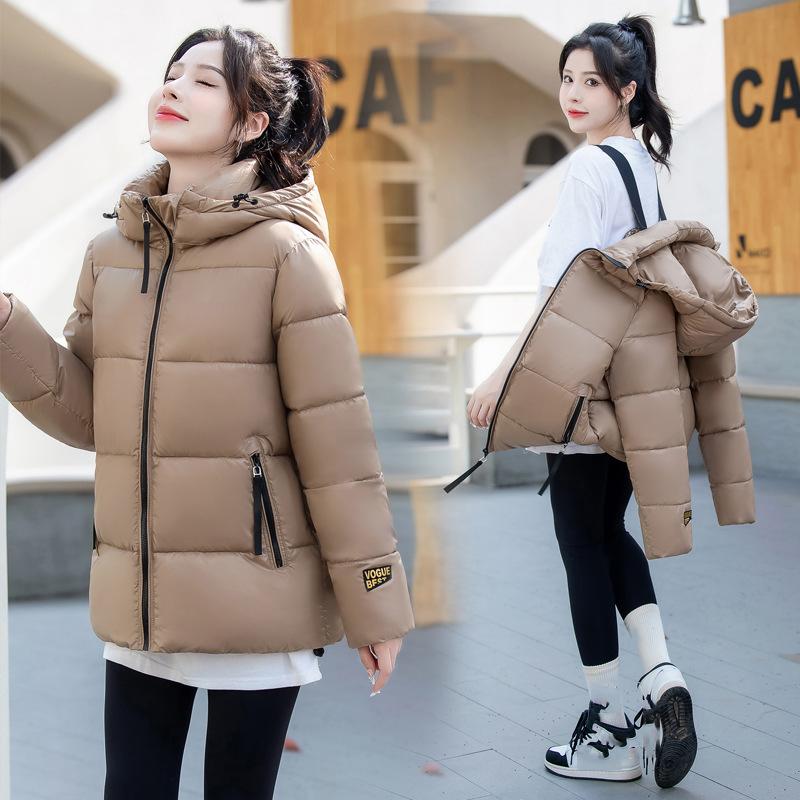 Jesienna i zimowa moda damska bawełniana odzież koreańska bawełniana odzież gruba swobodna odzież chlebowa luźna bawełniana kurtka