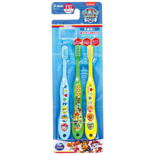 

Skater Paw Patrol Toothbrush, 14cm Long, for Preschoolers, Ages 3-5, Soft, TB5ST_563140, Pack of 3