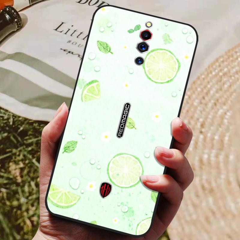 For Nubia Red Magic 5G Case Soft Silicon Cover Phone Case for ZTE Nubia Red Magic 7 Pro 5G 5S Cases Redmaic 5G 7Pro Fundas Coque