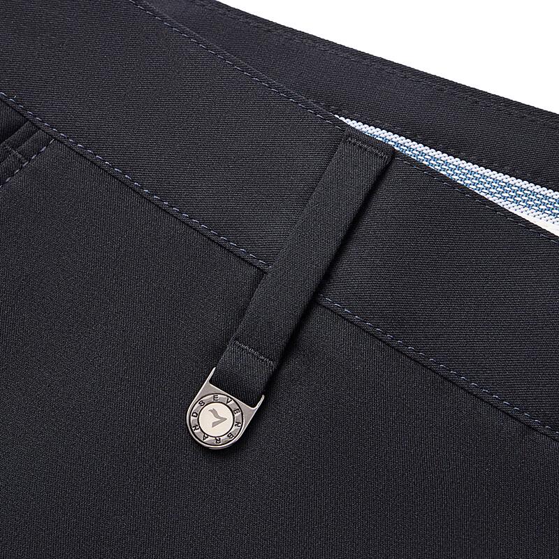 Qipai Men's Lyocell Blend Slim Fit Business Casual Pants