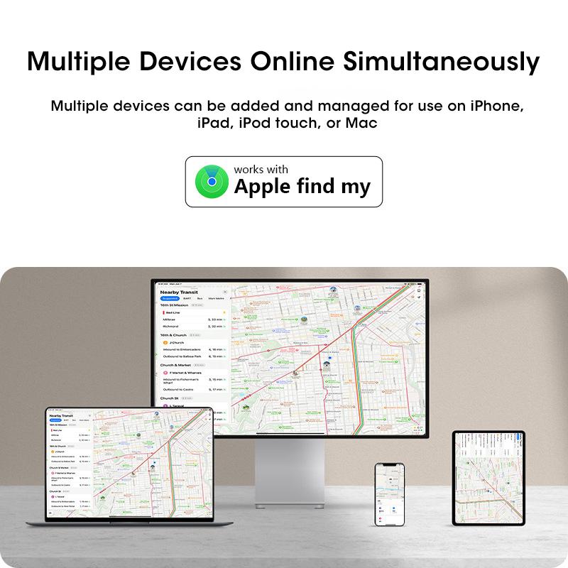 Mini Pets Tracking Device For Apple Find My Key Smart iTag Child Finder Car GPS Lost Tracker Smart Bluetooth Tracker iOS System