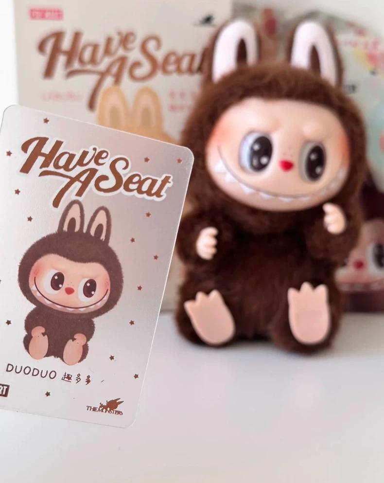 [USED] Authentic LABUBU Have A Seat Secret DUODUO