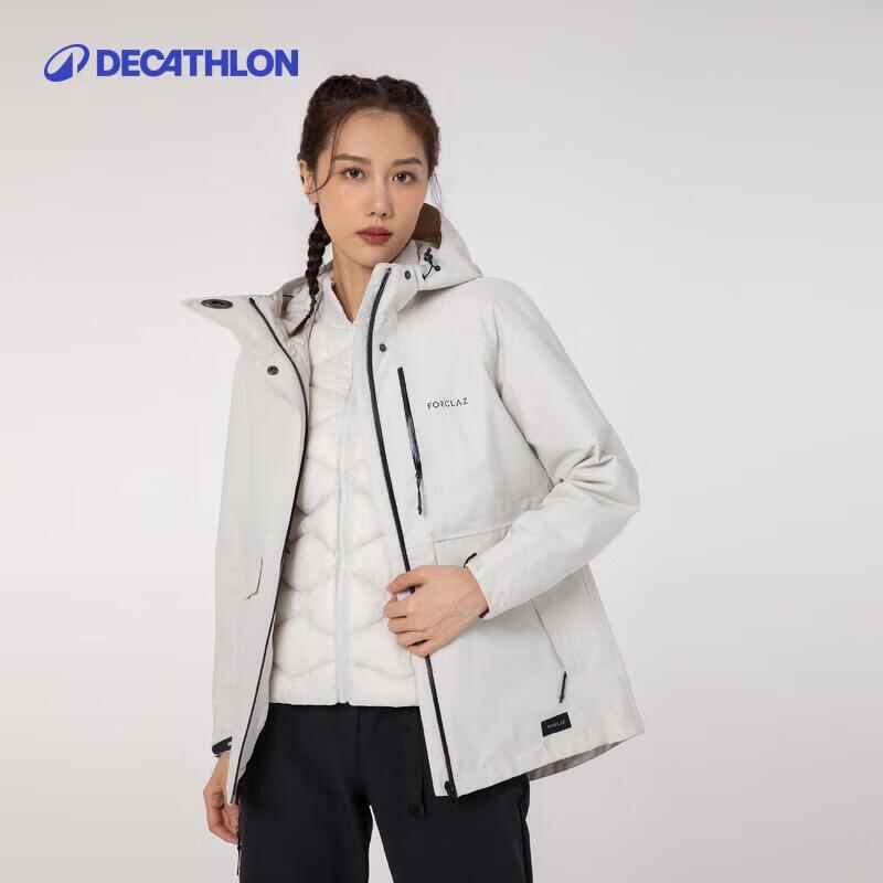 

Водонепроникна вітрозахисна куртка Decathlon 3-в-1 для активного відпочинку M