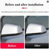 2PCS for Tesla Model Y Juniper 2025 Model 3 Highland Rearview Mirror Protector Edge Protection Buffer Trim Strip Anti-collision