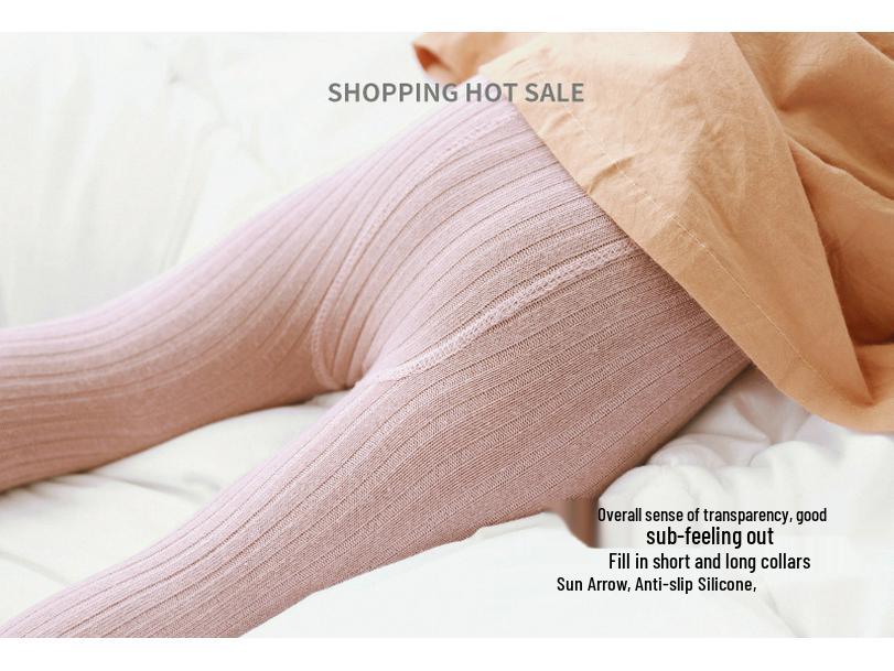 Korean Style Children's Candy Color Tights – Spring & Autumn Baby Leggings